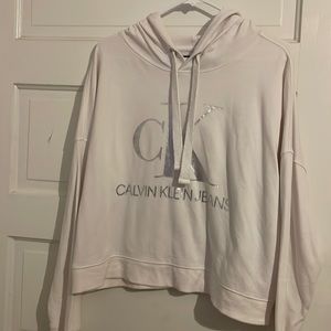 Calvin Klein jeans cropped hoodie
